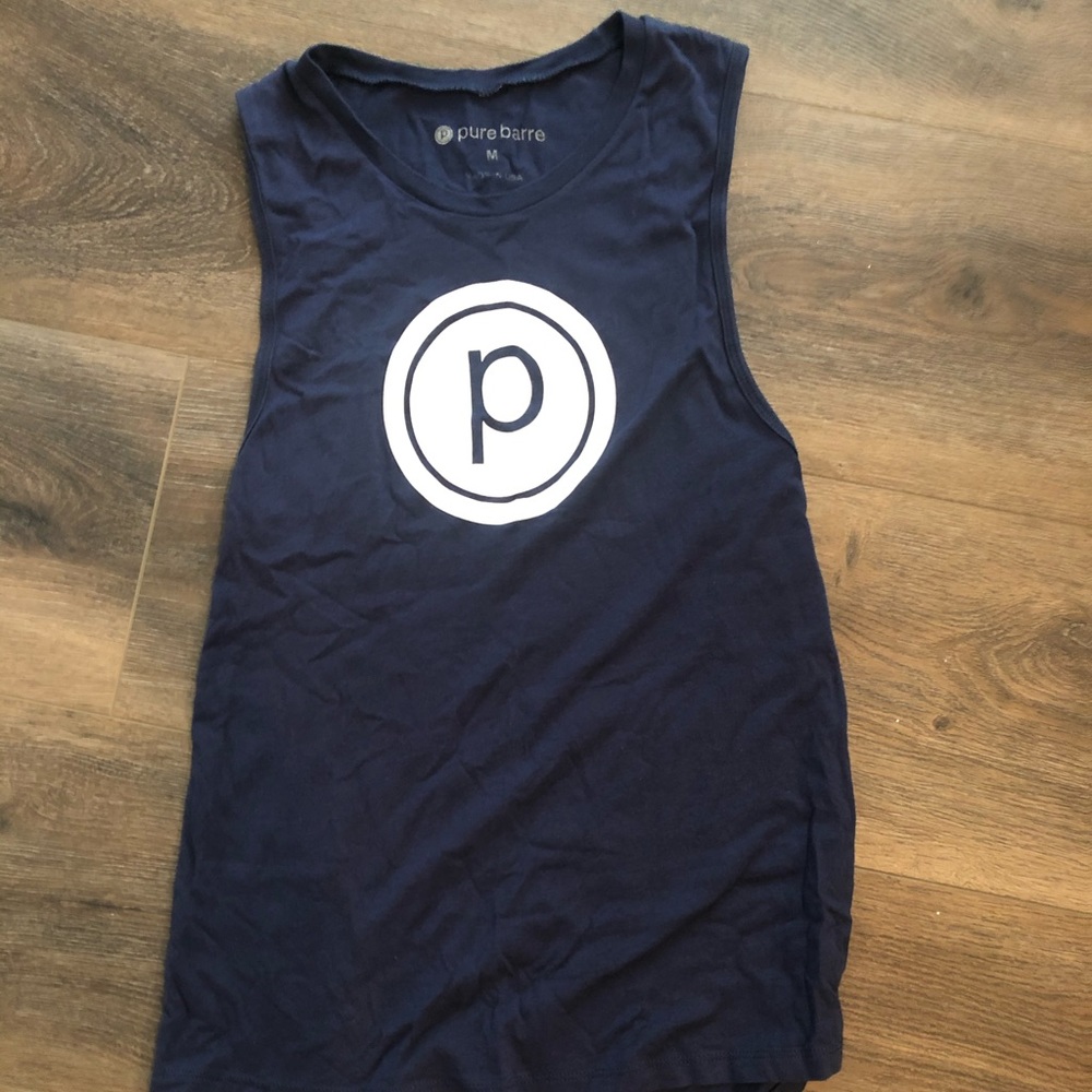 Pure Barre P Tank - Navy